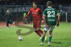 3. Liga; 1. FC Schweinfurt 05 - FC Ingolstadt 04; Dennis Kaygin (10, FCI) Krätschmer Pius (23 S05)