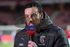 2.BL; 1. FC Nürnberg - FC Ingolstadt 04; Sportmanager Malte Metzelder (FCI) im Interview