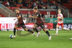3. Liga; FC Ingolstadt 04 - SSV Jahn Regensburg; David Kopacz (29, FCI) Simon Lorenz (32, FCI)