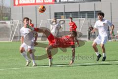 A-Junioren Bundesliga  - Saison 2023/24 - A-Junioren - FC Ingolstadt 04 - 1.FC Heidenheim - Emre Gül (Nr.10 - FCI) - XXXXX - Foto: Meyer Jürgen