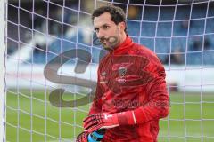 3. Liga; VfL Osnabrück - FC Ingolstadt 04; vor dem Spiel Torwart Kai Eisele (25, FCI)