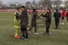 B-Junioren - Bayernliga -  Fc Ingolstadt 04 - TSG 1860 Rosenheim - Das Spiel ist aus - jubel - Foto: Meyer Jürgen