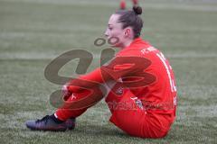 2. Fußball-Liga - Frauen - Saison 2022/2023 - FC Ingolstadt 04 - VFL Wolfsburg II - Vanessa Haim (Nr.13 - FCI Frauen) enttäuscht nach dem Spiel -  - Foto: Meyer Jürgen