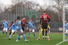3. Liga; Testspiel - FC Ingolstadt 04 - Chemnitzer SC; Max Dittgen (10, FCI) köpft zu Calvin Brackelmann (17, FCI) der trifft zum 2:0 per Kopf, Tor Jubel Treffer, Oman Adil Kurt (8 CSC)