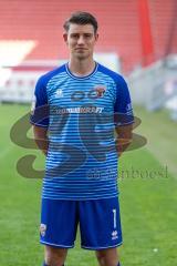 FC Ingolstadt 04; 3.Liga,  Porträttermin    
2025/2026, Torwart Markus Ponath (1, FCI)
