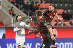 3. Liga; FC Ingolstadt 04 - SC Freiburg II; David Kopacz (29, FCI) Sebastian Grönning (11, FCI) Baur Mika (22 SCF)