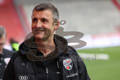 3. Liga; FC Ingolstadt 04 - 
VfB Oldenburg; Cheftrainer Michael Köllner (FCI) vor dem Spiel