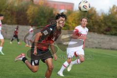 A-Junioren Bundesliga -  Saison 2026/27 - FC Ingolstadt 04 - VFB Stuttgart - Kaydin Malik rot FCI -  Foto: Meyer Jürgen