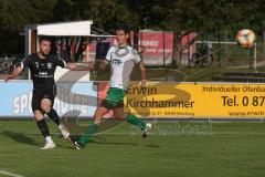 Kreisliga - SV Manching II — FC Fatih Spor Ingolstadt -  Ramazan Kurnaz schwarz Fatih Ingolstadt - Josef Huber weiss Manching - Foto: Jürgen Meyer