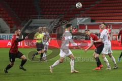 3. Liga - FC Ingolstadt 04 - Türkgücü München - Fatih Kaya (9, FCI) Kusic Filip (36 Türkgücü) Stefan Kutschke (30, FCI) Sorge Alexander (13 Türkgücü)