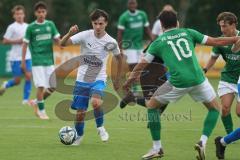 Testspiel - Bezirksliga - Saison 2025/26 - FC Gerolfing - SpVgg Joshofen Bergheim - David Bogicevic weiss Joshofen Bergheim - Foto: Meyer Jürgen