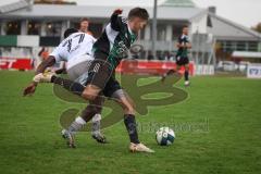 Bezirksliga - Saison 2026/27 - TSV Gaimersheim - FC Türk Sport Garching - Baldwin Wilson weiss Garching - Marcus Keilwerth schwarz Gaimersheim -  Foto: Meyer Jürgen