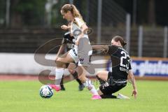 2. Fußball-Liga - Frauen - Saison 2023/2024 - Freundschaftsspiel - FC Ingolstadt 04 - SCR Altach - Yvonne Dengscherz schwarz FCI - Foto: Meyer Jürgen