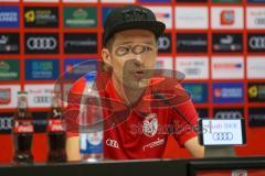 2. Fußball-Liga - Pressekonferenz - Vorstellung Cheftrainer Roberto Pätzold und Manager Profifußball Malte Metzelder - Saison 2021/2022 - FC Ingolstadt 04 - Cheftrainer FCI Roberto Pätzold - Foto: Meyer Jürgen