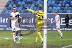 3. Liga; SV Waldhof Mannheim - FC Ingolstadt 04 - Pascal Testroet (37, FCI) ärgert sich Torchance verpasst