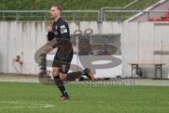 3. Liga; FSV Zwickau - FC Ingolstadt 04; Einwechslung Tobias Schröck (21, FCI) kommt und bekommt die Kapitänsbinde von