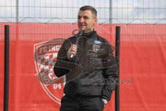 2024_2_17 - Saison 2023/24 - AUDI-Schanzer Amateur Cup - SV Hundszell - FC Gerolfing - Finale - Siegerehrung -   Cheftrainer Michael Köllner (FC Ingolstadt 04) - Foto: Meyer Jürgen