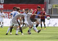 3. Liga - FC Ingolstadt 04 - 1. FC Saarbrücken - Merlin Röhl (34, FCI) Sverko Marin (3 SB)