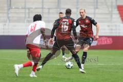 3. Liga; FC Ingolstadt 04 - Rot-Weiss Essen; Vinko Šapina (41, FCI) Joseph Ganda (16, FCI) Bouebari Franci (19 RWE)