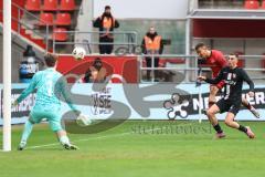 3. Liga; FC Ingolstadt 04 - TSV Havelse; Torchance verpasst Marcel Costly (22, FCI) Kolgeci Besfort (4 TSV) Torwart Opitz Tom (1 TSV)