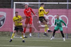 Bayernliga Süd - Saison 2022/2023 - FC Ingolstadt 04 - SV Kirchanschöring - Fabio Riedl (Nr.24 - FCI II) - Weber Egon Torwart Kirchanschöring - Foto: Meyer Jürgen