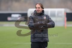 3. Liga; FC Ingolstadt 04 - Trainingsauftakt Winterpause; Teambesprechung Cheftrainer Rüdiger Rehm (FCI)