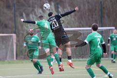 Kreisliga - Saison 2023/24 - FC Fatih Ingolstadt - SV Denkendorf - Akif Abasikeles schwarz Fatih - Paul Müller grün Denkendorf - Foto: Meyer Jürgen