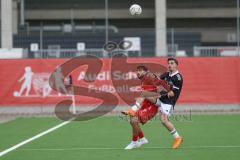 Bayernliga Nord - Saison 2023/24 - FC Ingolstadt 04 II - DJK Ammerthal - Muhammed Atak (Nr.25 - FCI) - Koc Deniz schwarz Ammerthal  - Foto: Meyer Jürgen