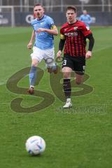 3. Liga; Testspiel - FC Ingolstadt 04 - Chemnitzer SC; Zweikampf Kampf um den Ball Denis Linsmayer (23, FCI)