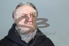 3. Liga; SSV Jahn Regensburg - FC Ingolstadt 04; vor dem Spiel Interview Geschäftsführers Dietmar Beiersdorfer (FCI Sport Kommunikation)