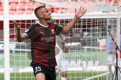 2.BL; FC Ingolstadt 04 - 1. FC Heidenheim; Tor Jubel 1:0 Filip Bilbija (35, FCI)