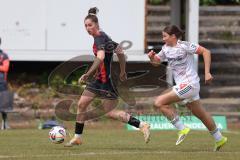 2. Bundesliga Frauen - Saison 2025/26 - FC Ingolstadt 04 Frauen - FCB München II - Emma Kusch (Nr.9 - FC Ingolstadt Frauen I) - Kraus Scarlett rot FCB  - Foto: Meyer Jürgen