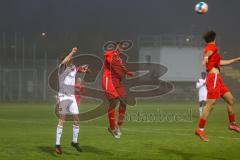 B - Junioren - Bayernliga - U17 - FC Ingolstadt 04 - 1. FC Nürnberg II - Asoegwu Emmanule rot FC Ingolstadt mitte - Foto: Meyer Jürgen