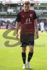 3.Liga - Saison 2023/2024 - SC Verl - FC Ingolstadt 04 - Benjamin Kanuric (Nr.8 - FCI) auf dem Weg zum Eckball -  - Foto: Meyer Jürgen