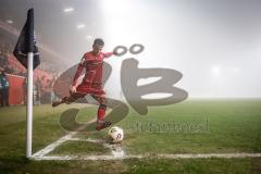 3. Liga; FC Ingolstadt 04 - MSV Duisburg; Ecke Nebel Max Besuschkow (17, FCI)