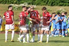 Toto-Pokal; Finale; FV Illertissen - FC Ingolstadt 04; Jeroen Krupa (48, FCI) vergibt den letzten Elfmeter und Illertissen wird Toto Pokal Sieger, Torwart Marius Funk (1, FCI) David Kopacz (29, FCI) Tobias Bech (11, FCI) Valmir Sulejmani Patrick Schmidt (