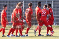 Bayernliga Süd - Saison 2022/2023 - FC Ingolstadt 04 -  TSV Dachau - Der 2:0 Führungstreffer durch Nduka Donald (Nr.4 - Fc Ingolstadt 04 II) - Jubel - Foto: Meyer Jürgen