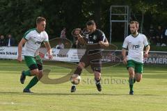 Kreisliga - SV Manching II — FC Fatih Spor Ingolstadt -  Muhammed Karaca schwarz Manching - Foto: Jürgen Meyer