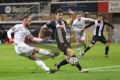 3. Liga - SC Verl - FC Ingolstadt 04 - Fatih Kaya (9, FCI) Langesberg Yannick (5 Verl)