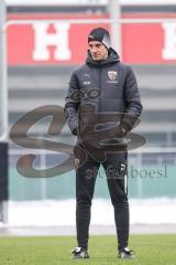2.BL; FC Ingolstadt 04 - Training, neuer Cheftrainer Rüdiger Rehm, Pressekonferenz, Cheftrainer Rüdiger Rehm (FCI) leitet erstes Training