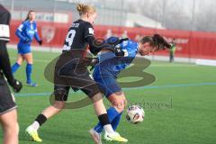 ***2. Bundesliga Frauen - Saison 2025/26 - FC Ingolstadt 04 Frauen - SV Meppen - Nina Penzkofer (Nr.29 - FC Ingolstadt Frauen I) - Hubbeling Lana blau Meppen - Foto: Meyer Jürgen