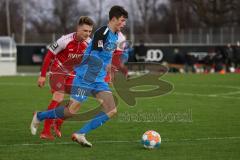 2.BL; Testspiel; FC Ingolstadt 04 - Würzburger Kickers; Schneider Leon (5 FWK) Merlin Röhl (34, FCI)