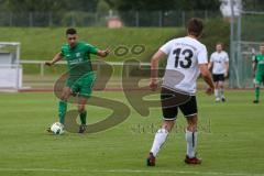 Toto-Pokal Donau/Isar 21/22 - TSV Gaimersheim - FC Gerolfing - Johannes Okorafor grün Gerolfing - Foto: Meyer Jürgen