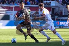 2.BL; FC Ingolstadt 04 - Holstein Kiel; Filip Bilbija (35, FCI) Benger Marcel (6 Kiel)