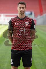Ryan Malone (16, FCI); FC Ingolstadt 04;
3.Liga, Porträttermin 2023/2024