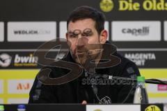 3. Liga; SpVgg Bayreuth - FC Ingolstadt 04; Pressekonferenz Cheftrainer Thomas Kleine (SpVgg)