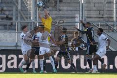 2024_1_27 - 3. Liga - Saison 2023/24 - 1. FC Saarbrücken - FC Ingolstadt 04 -  - Torwart  Marius  Funk (Nr.1 - FC Ingolstadt 04) - XXXXX - Foto: Meyer Jürgen