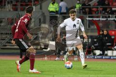 2.BL; 1. FC Nürnberg - FC Ingolstadt 04; Dennis Eckert Ayensa (7, FCI) Nürnberger Fabian (15 , 1.FCN)