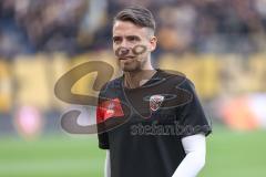 3. Liga; Dynamo Dresden - FC Ingolstadt 04; vor dem Spiel Max Besuschkow (17, FCI)