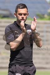 Bayernliga Süd - Saison 2021/2022 - FC Ingolstadt 04 II - SpVgg Hangkofen - Käs Alexander Trainer FCI - Foto: Meyer Jürgen